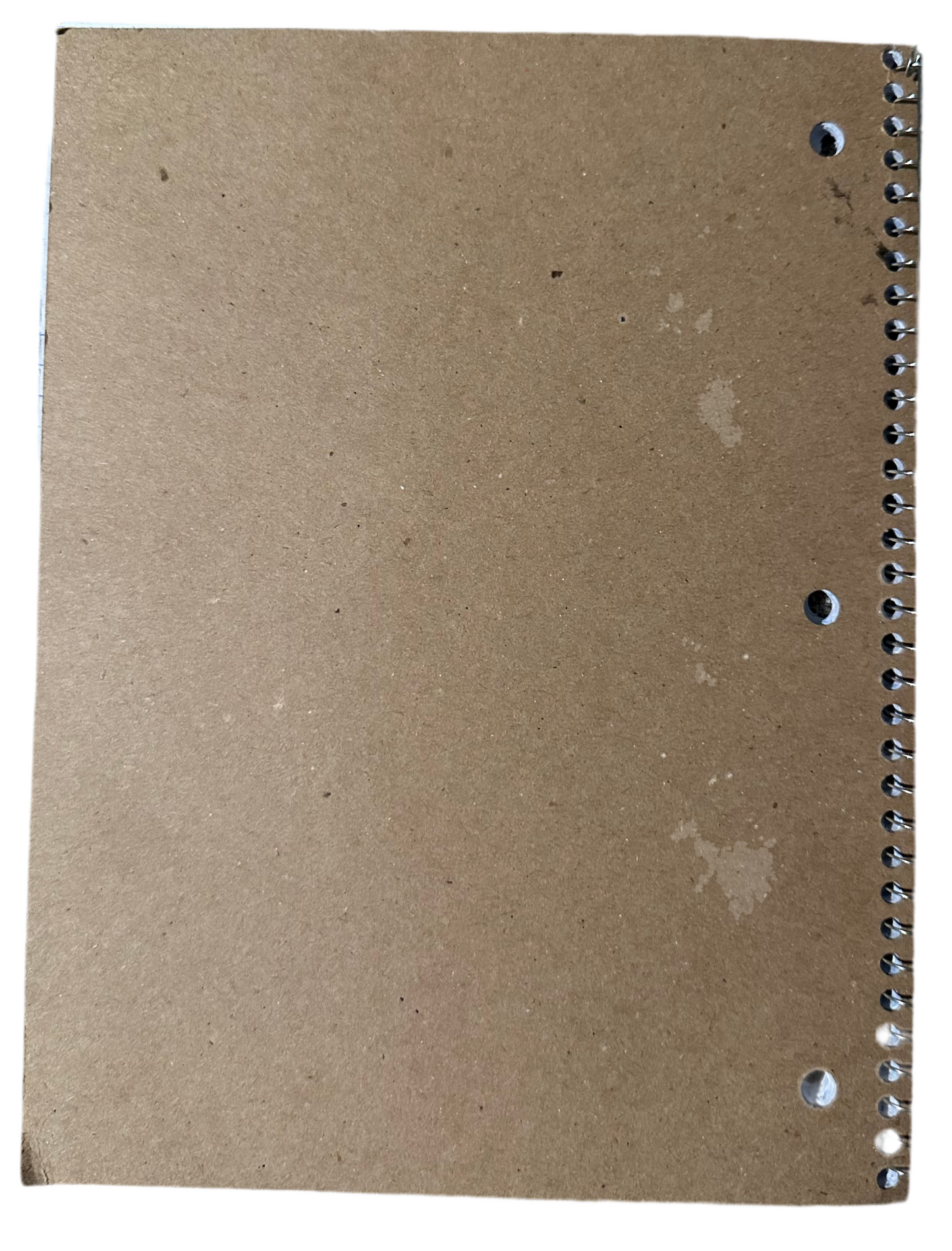 70 Page College Ruled Spiral Notebook